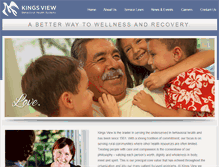 Tablet Screenshot of kingsview.org